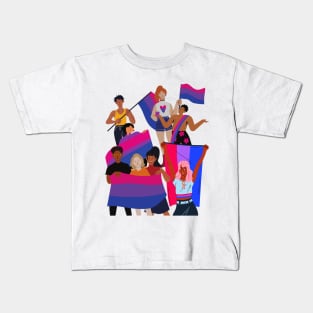 Bisexual pride Kids T-Shirt